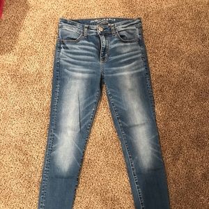 American Eagle High Waisted Skinny Jeans